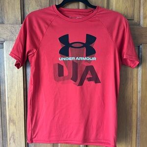 Under Armour Kids Red Graphic T-Shirt